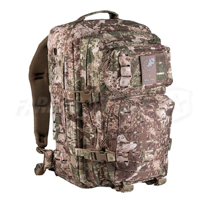 Mochila tática militar mil-tec corte laser wasp i z2 36l