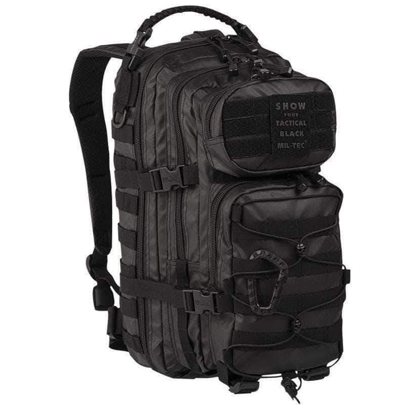 MOCHILA TÁTICA MILITAR MIL-TEC Waterpoof Preta 20L
