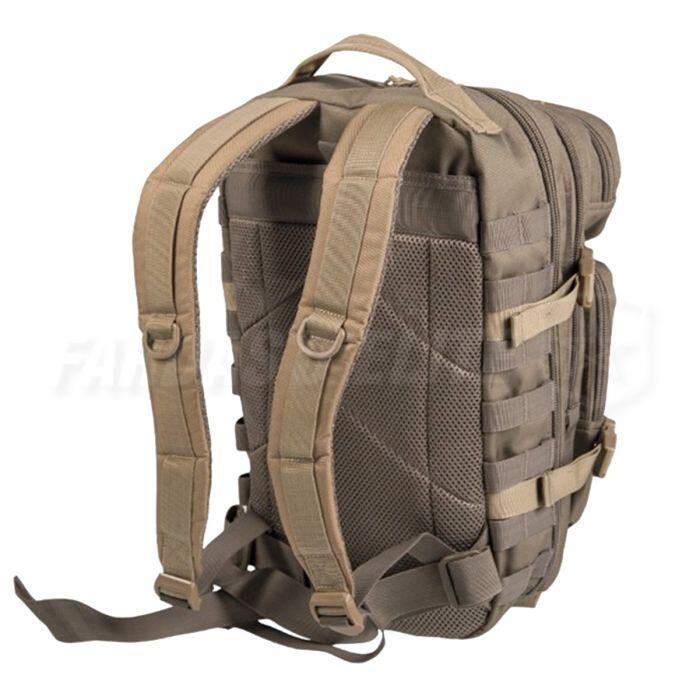 MOCHILA TÁTICA MILITAR MIL-TEC Verde/Coiote 36L 2/2