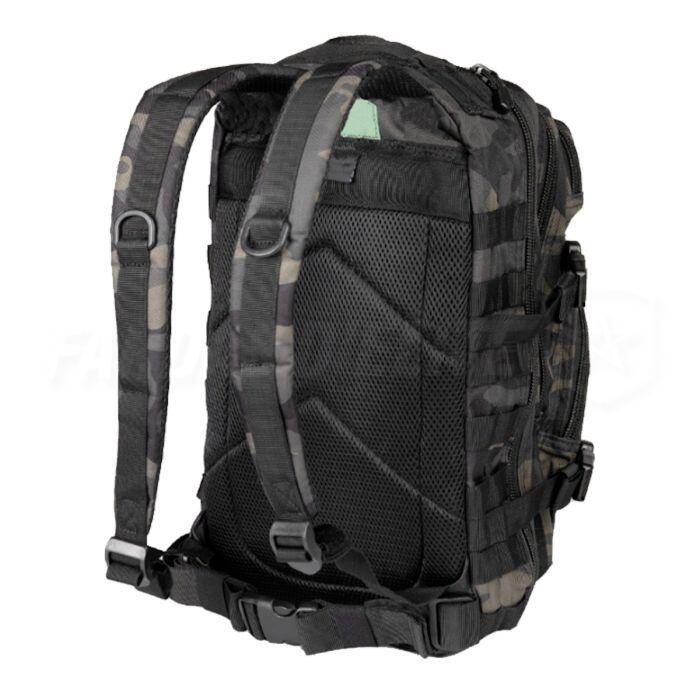 MOCHILA TÁTICA MILITAR MIL-TEC DARK CAMO 20L 2/2