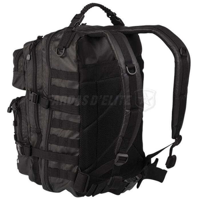 MOCHILA TÁTICA MILITAR MIL-TEC Waterproof Preta 36L 2/2