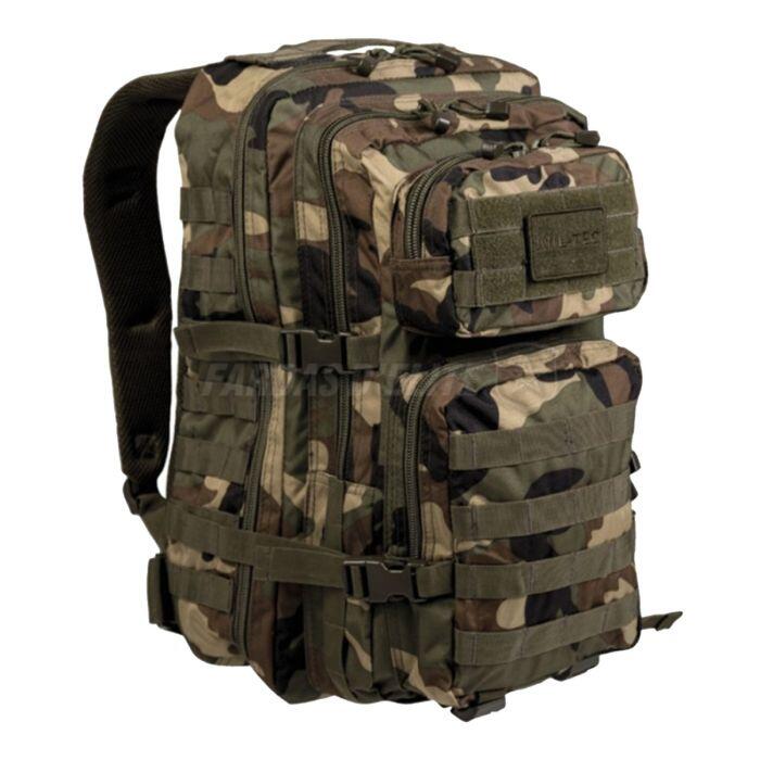 MIL-TEC MOCHILA TÁTICA MILITAR MIL-TEC CAMUFLADO PORTUGUÊS 36L