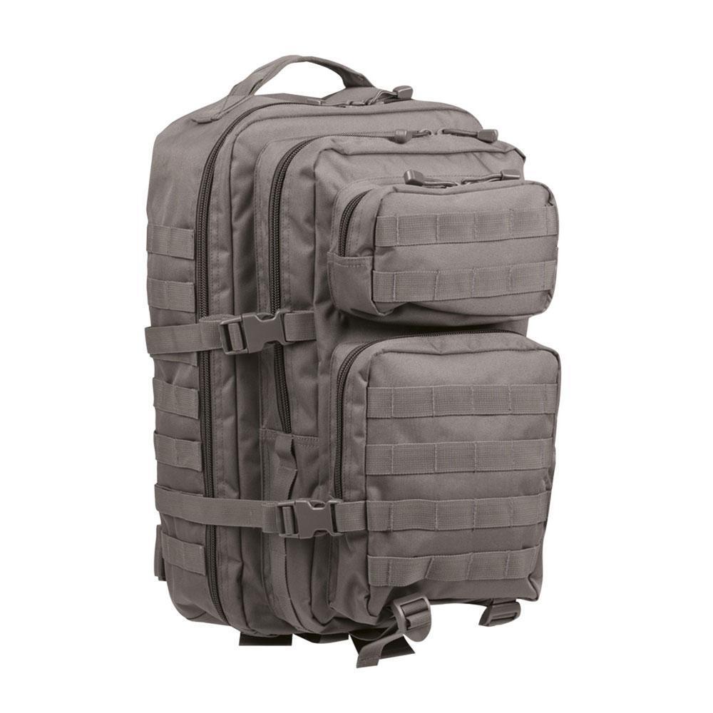 Mochila tática militar mil-tec cinza 36l