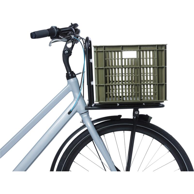Caisse à vélo recyclée Caisse L 40,0 litres 39 x 49 x 26 cm - vert mousse