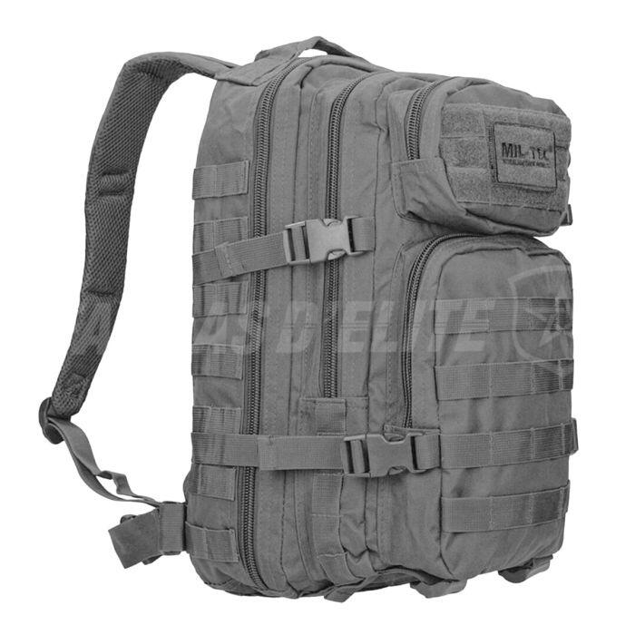MOCHILA TÁTICA MILITAR MIL-TEC CINZA 20L