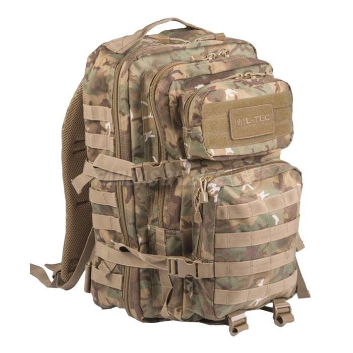 MIL-TEC Mil-Tec MOLLE US Assault Pack Large Arid Woodland