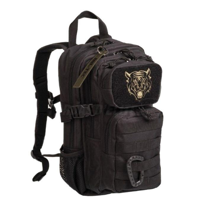 MOCHILA TÁTICA MILITAR MIL-TEC Kids 14L Preta
