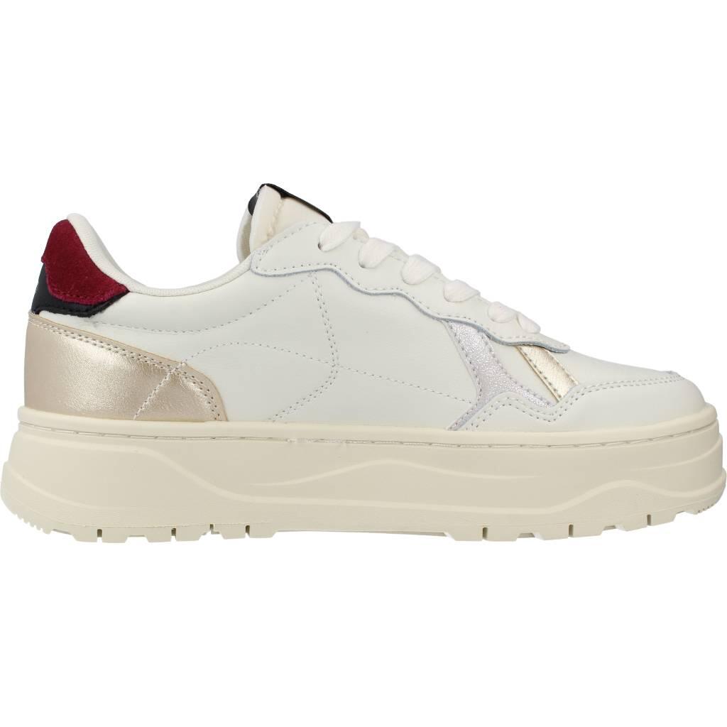 Zapatillas mujer Pepe Jeans Kore Vintage W Blanco 4/5