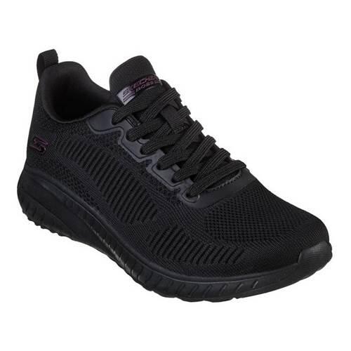 Zapatillas mujer Skechers Bobs Squad Negro