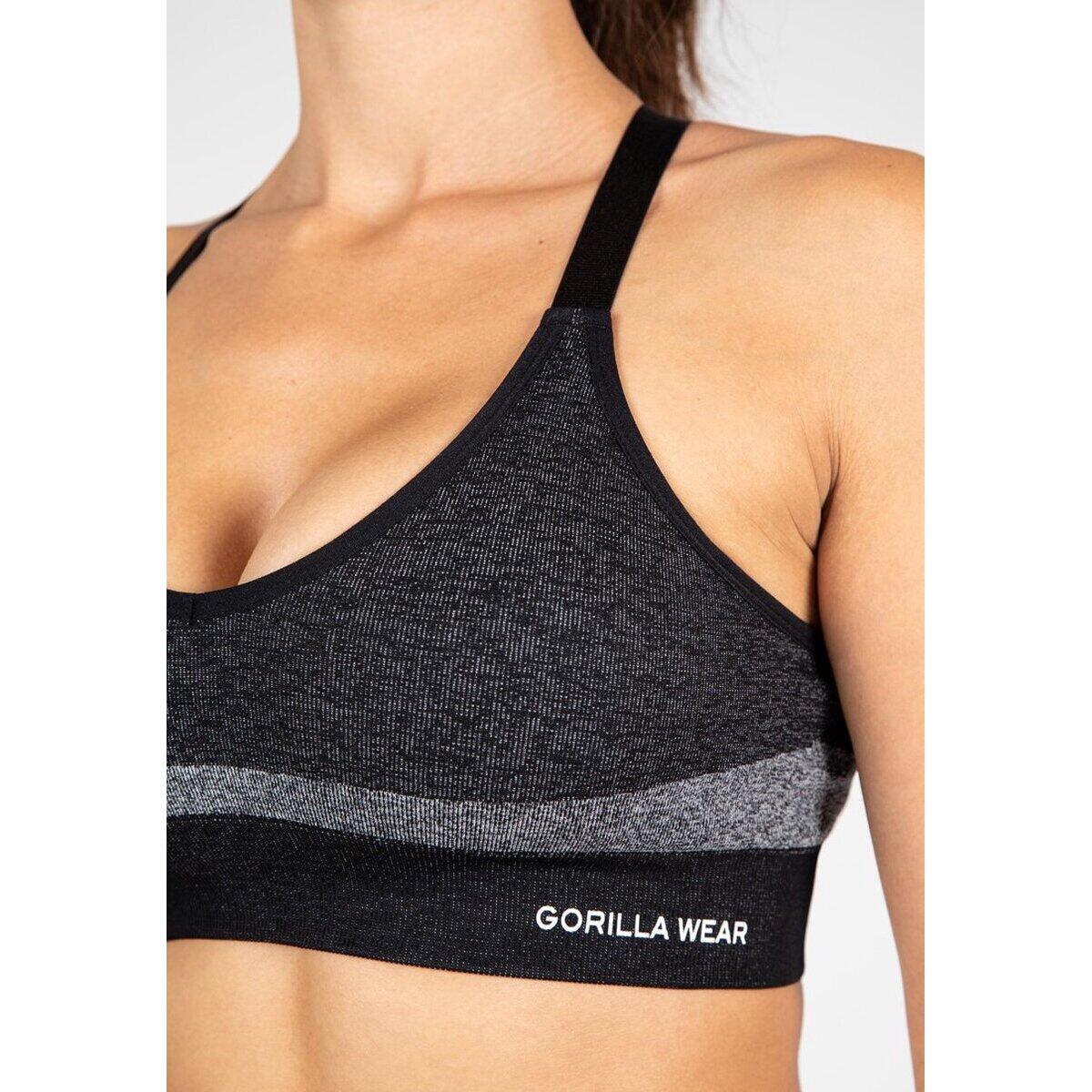 Selah Sans couture Soutien-gorge de sport - Noir 7/7