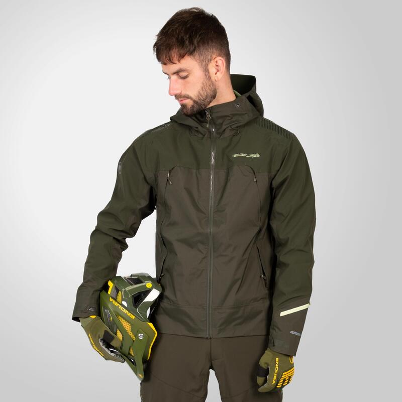 Endura MT500 Wasserdichte Jacke II Bottle Green