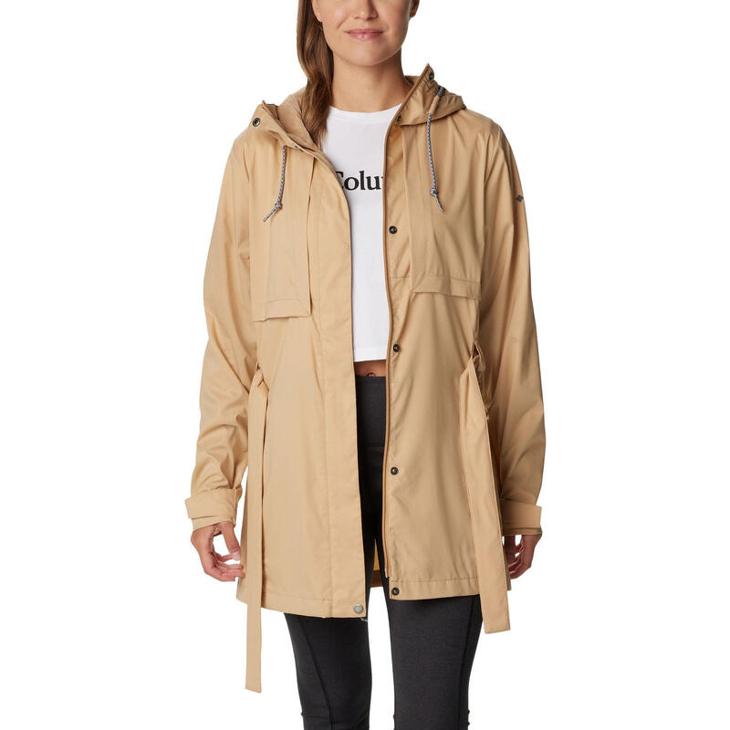 Dzseki Columbia Pardon My Trench Ii Rain Jacket -262, Bézs, Nők