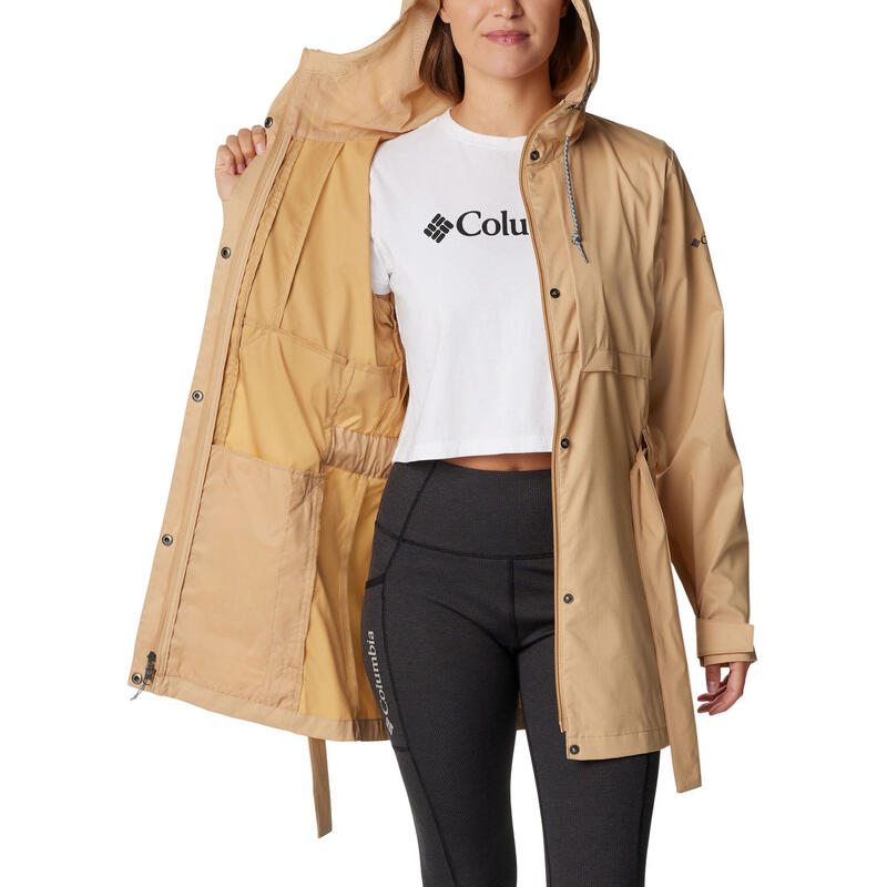 Veste Columbia Pardon My Trench Ii Rain Jacket -262, Beige, Femmes