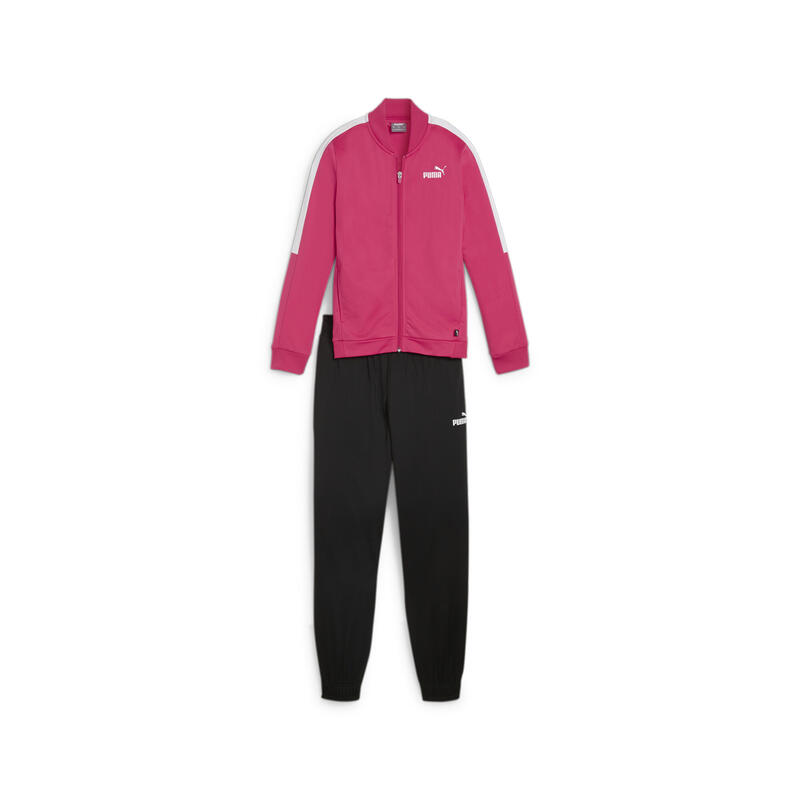 Tricot trainingspak voor meisjes PUMA Garnet Rose Pink