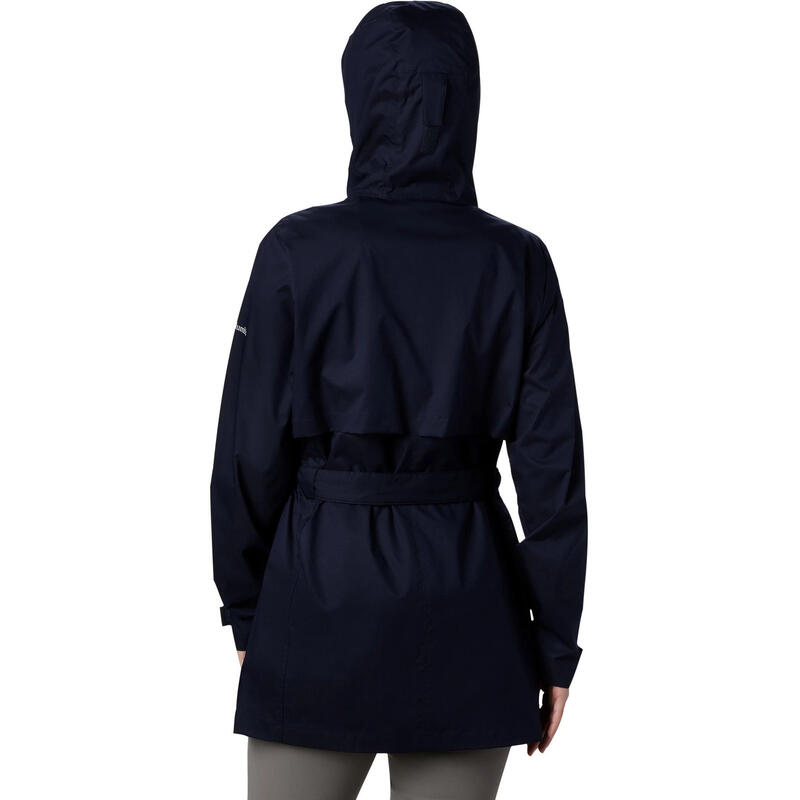 Geaca femei Columbia Pardon My Trench Ii Rain Jacket, Albastru