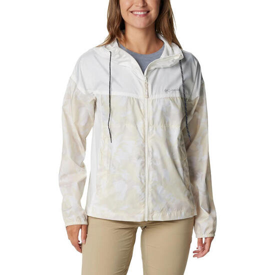 Giacca Columbia Flash Challenger Novelty Windbreaker Beige Donne