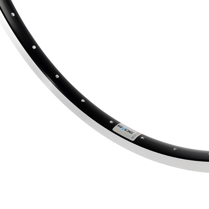 Ryde Rim Andra 30 28" / 622 x 19C aluminium 36 trous 14G fond noir