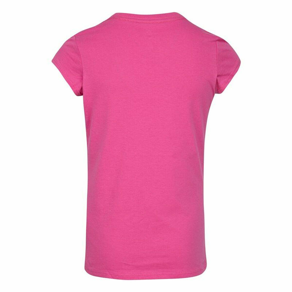 Camisola de Manga Curta Infantil Converse Timeless  Cor de Rosa 3/5