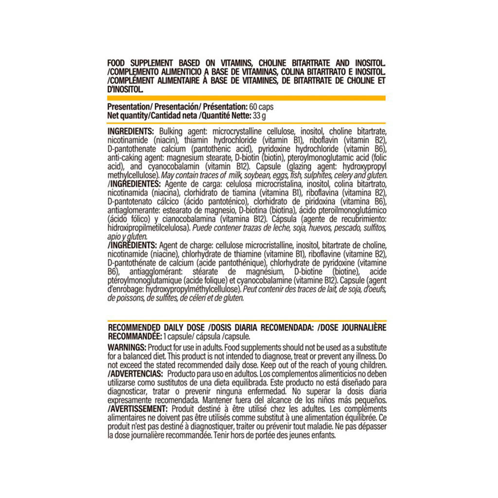 Vitamine B-complex - 60 LifePRO veganistische capsules 3/5