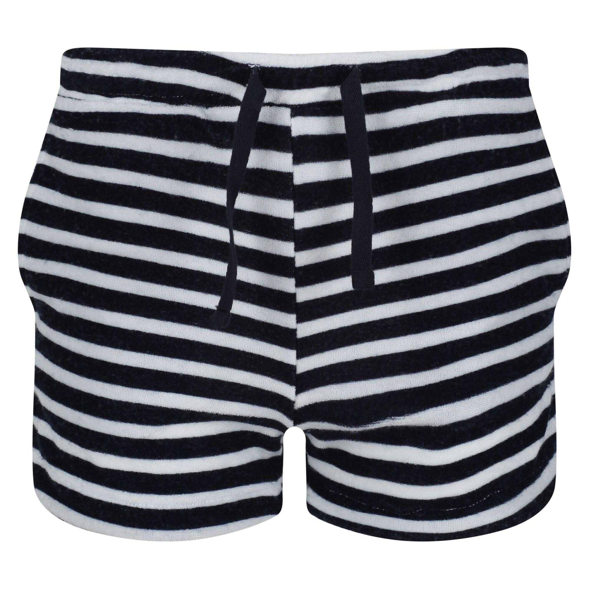Regatta Childrens/Kids Dayana Towelling Stripe Casual Shorts