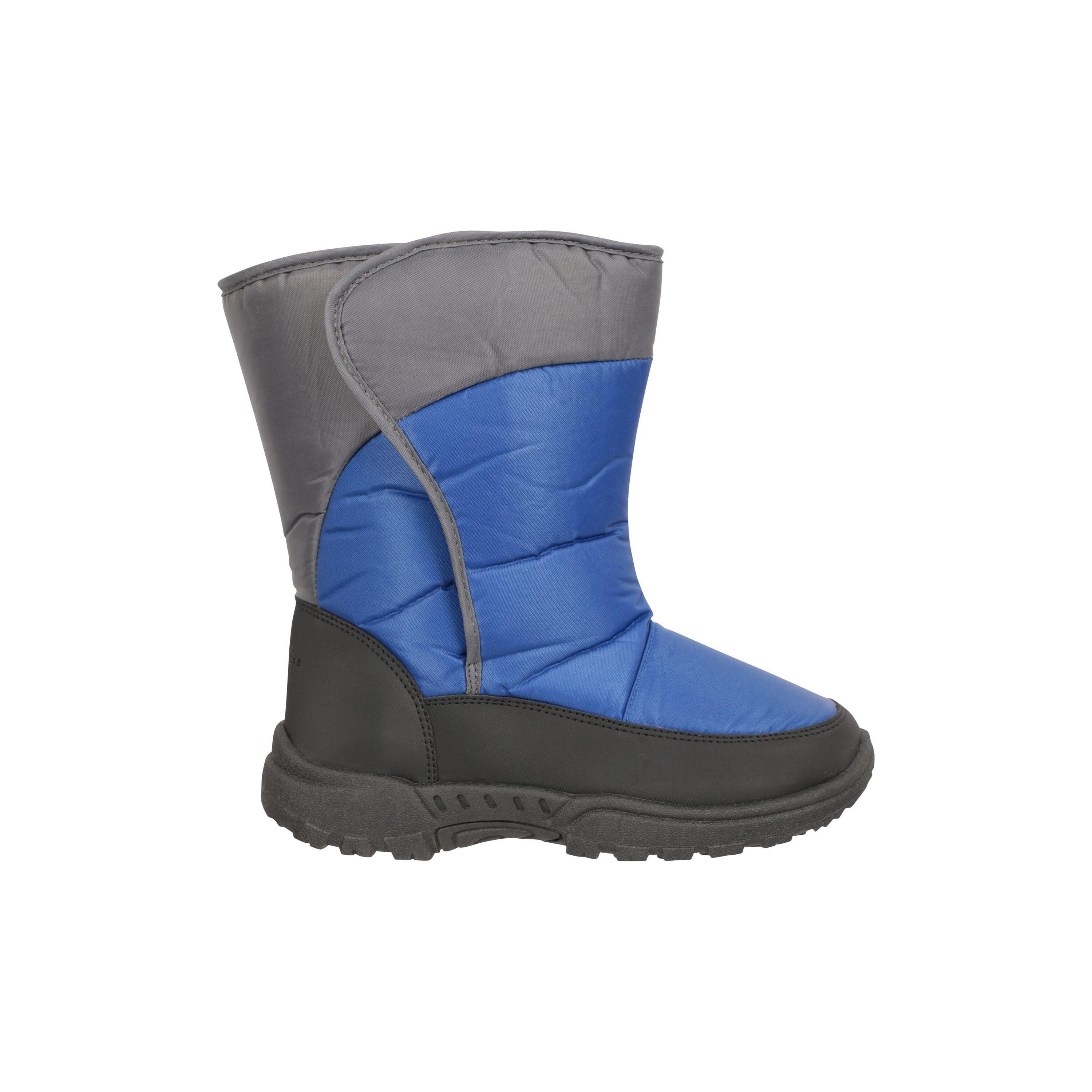 Mountain Warehouse Childrens/Kids Caribou Adaptive Striped Snow Boots