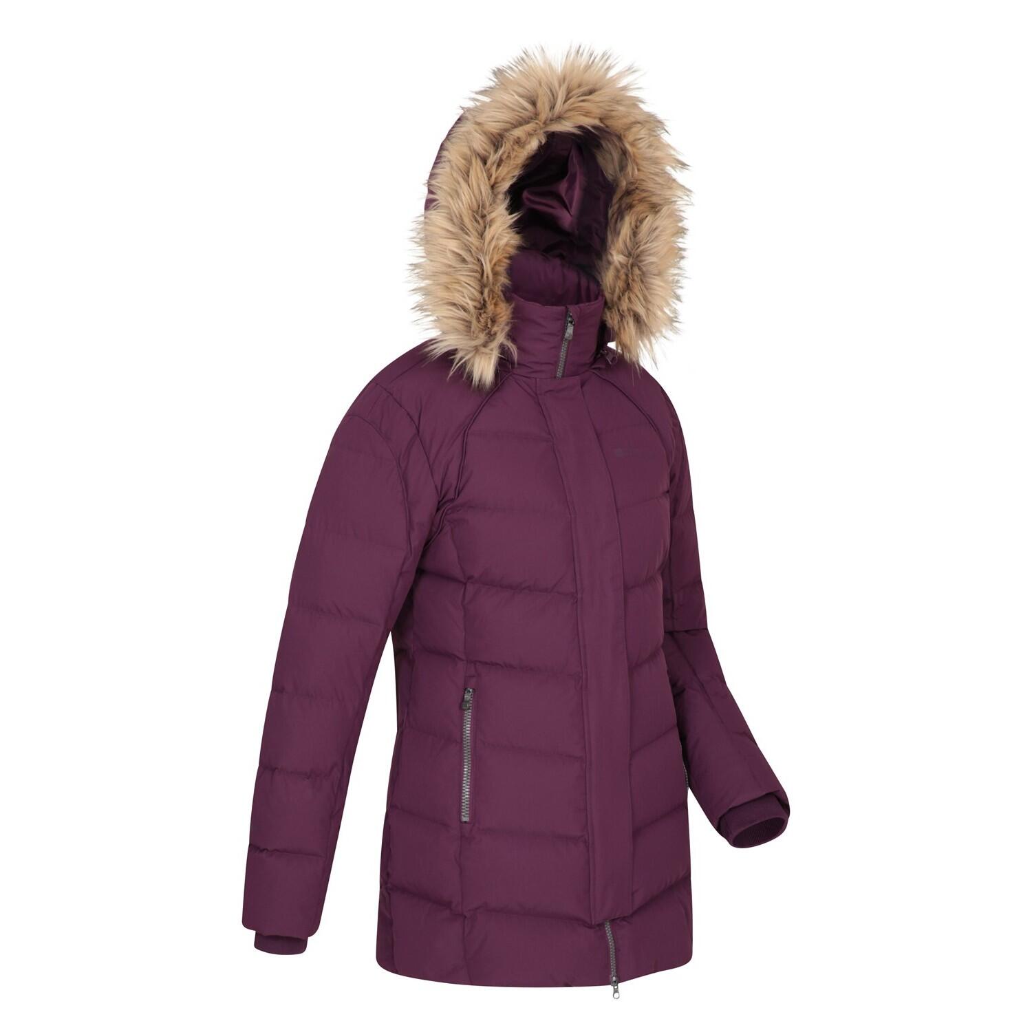 Mountain Warehouse Womens Ladies Isla II Long Down Jacket