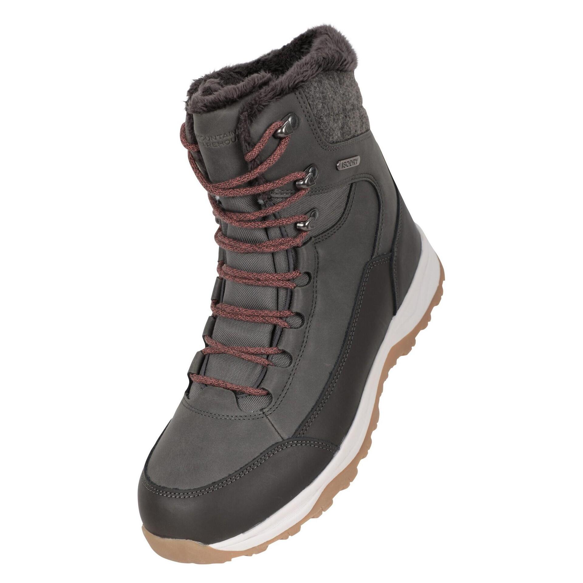 Mountain Warehouse Womens/Ladies Tundra Leather Snow Boots