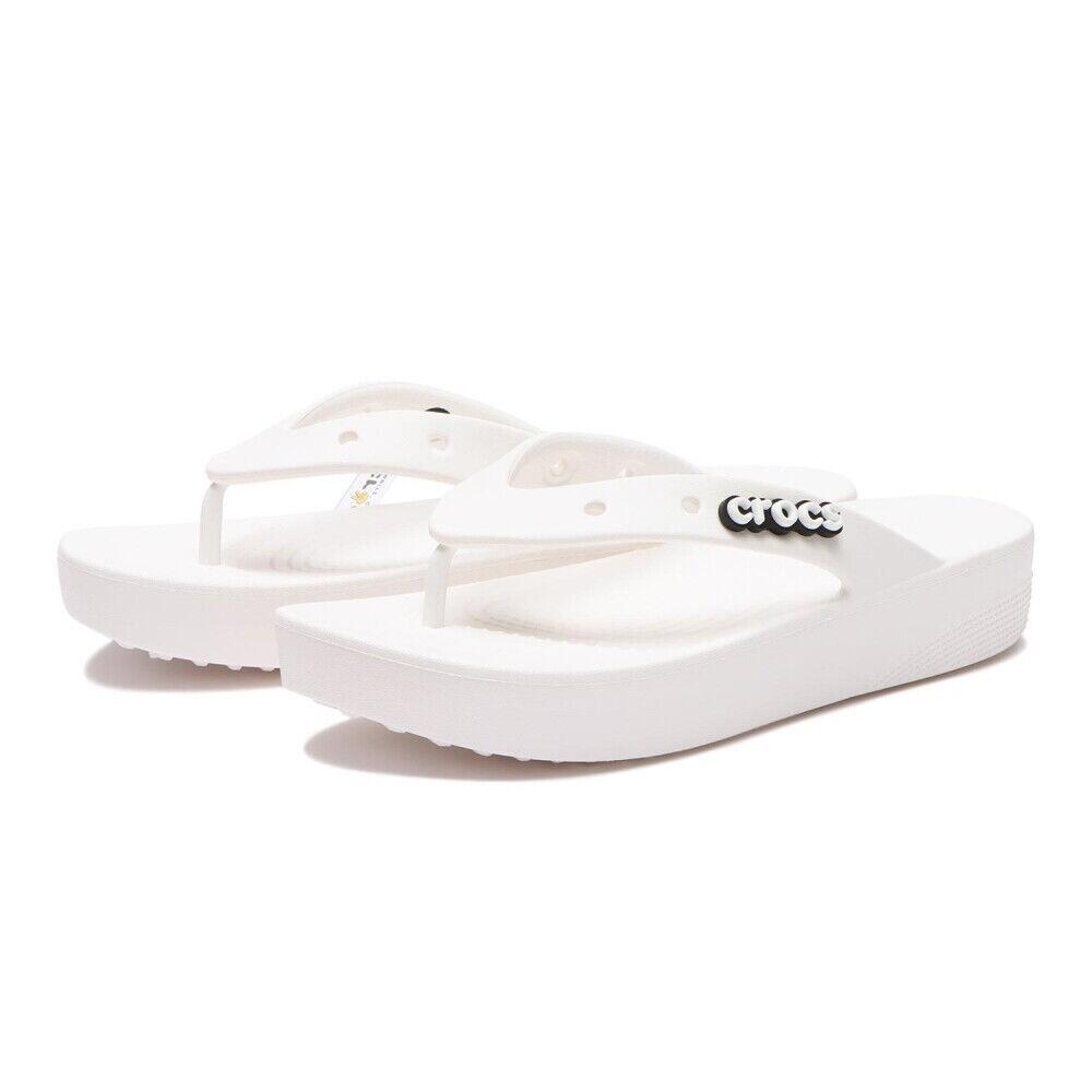 Japonki damskie Crocs Platform Flip 3/7