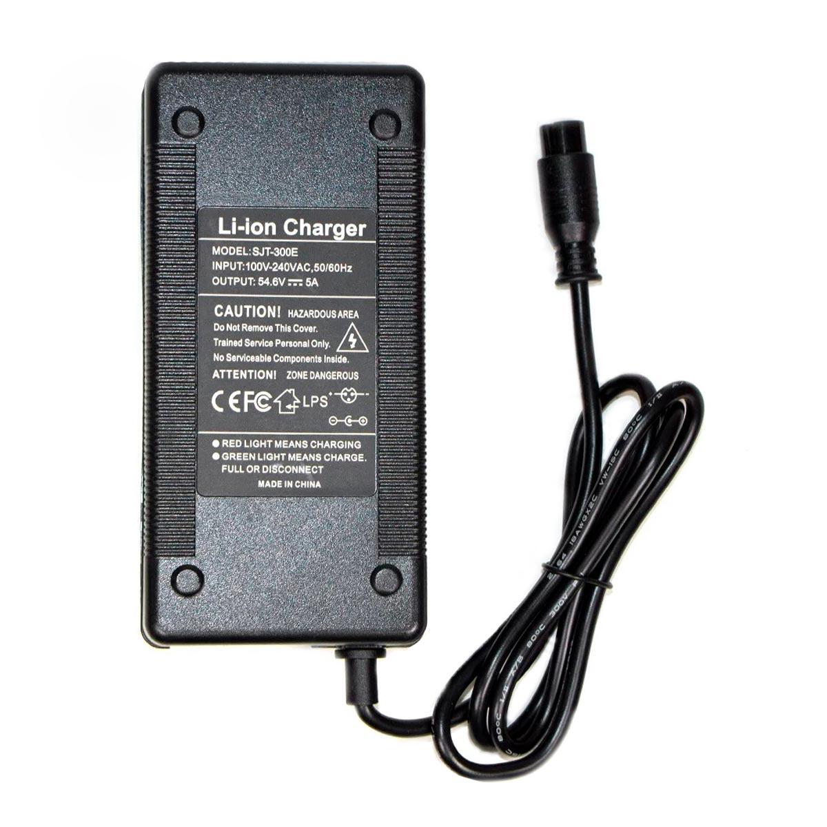 Cargador Compatible Patinete SmartGyro y similar 48V 2A Conector GX16 3/3