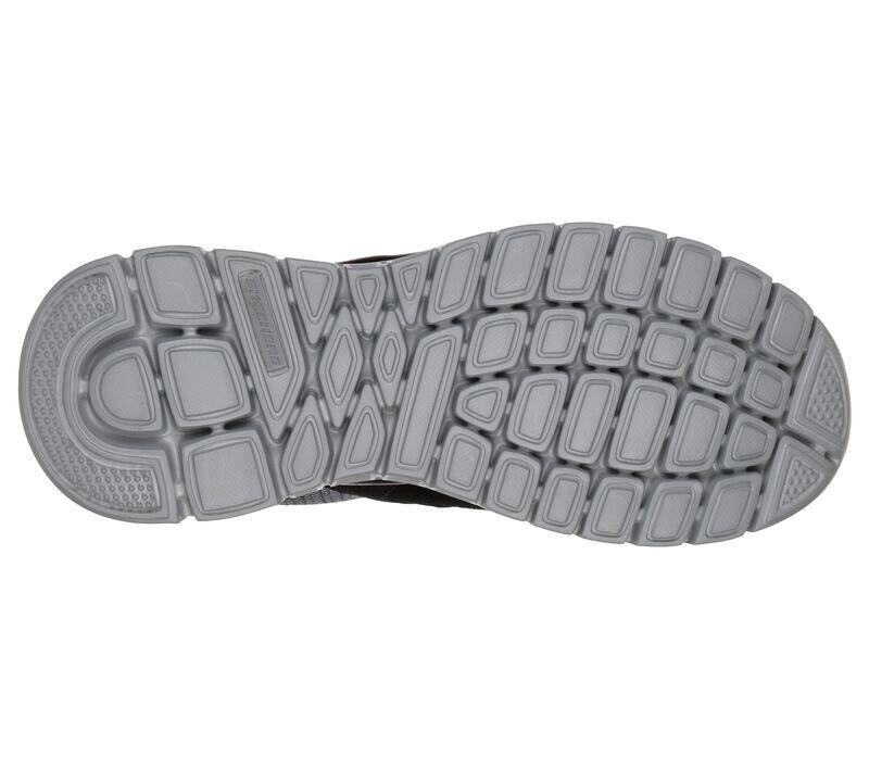 Chaussures Lifestyle Skechers Burns Agoura Noir/Gris Homme 3/5