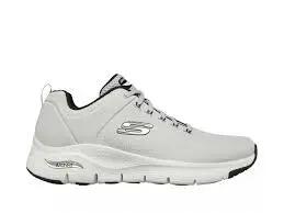 Pantofi sport Skechers Arch Fit-Titan, gri deschis-negru 43 5/6
