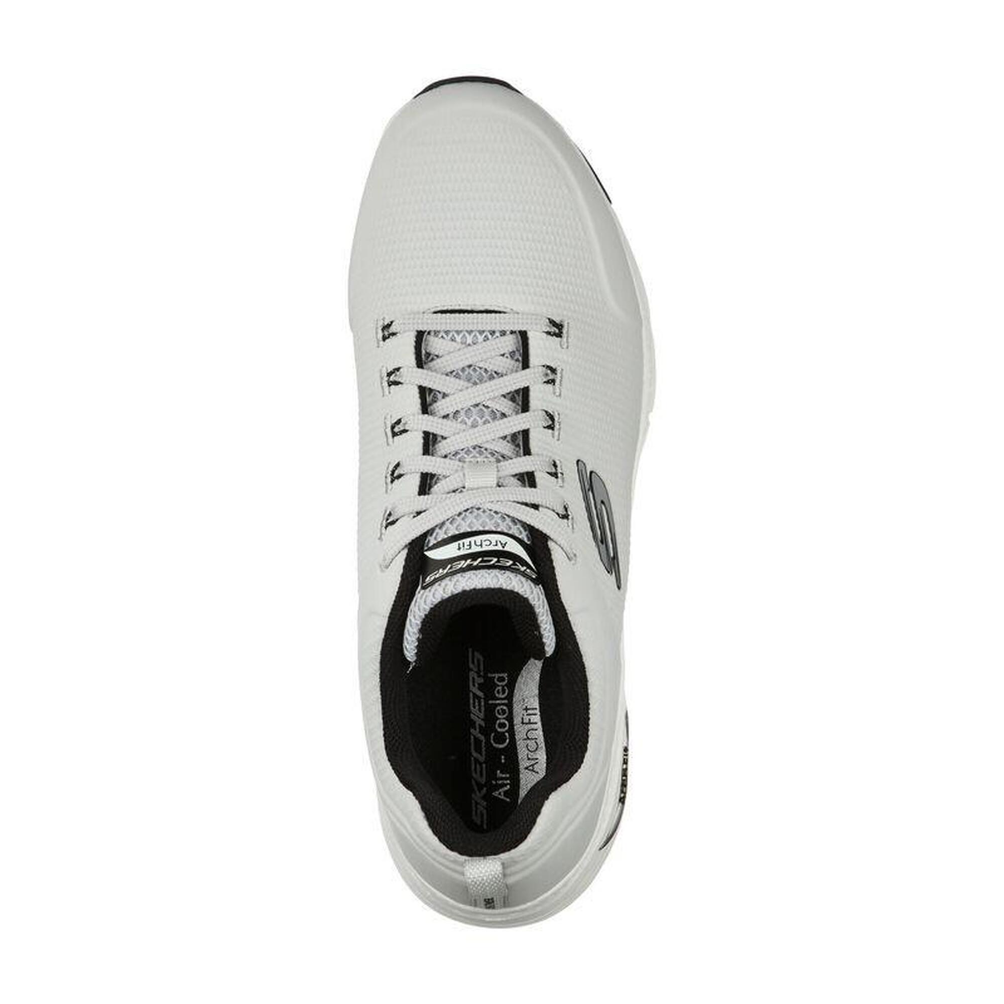 Pantofi sport Skechers Arch Fit-Titan, gri deschis-negru 43