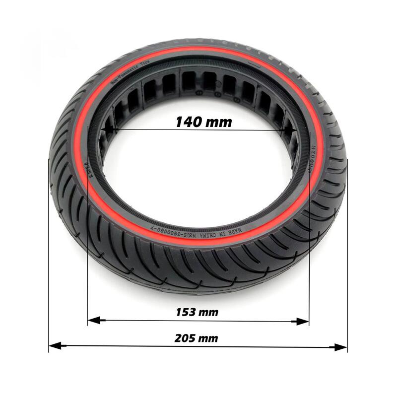 Rueda Maciza Tipo NEDONG LR 8,5"x2"