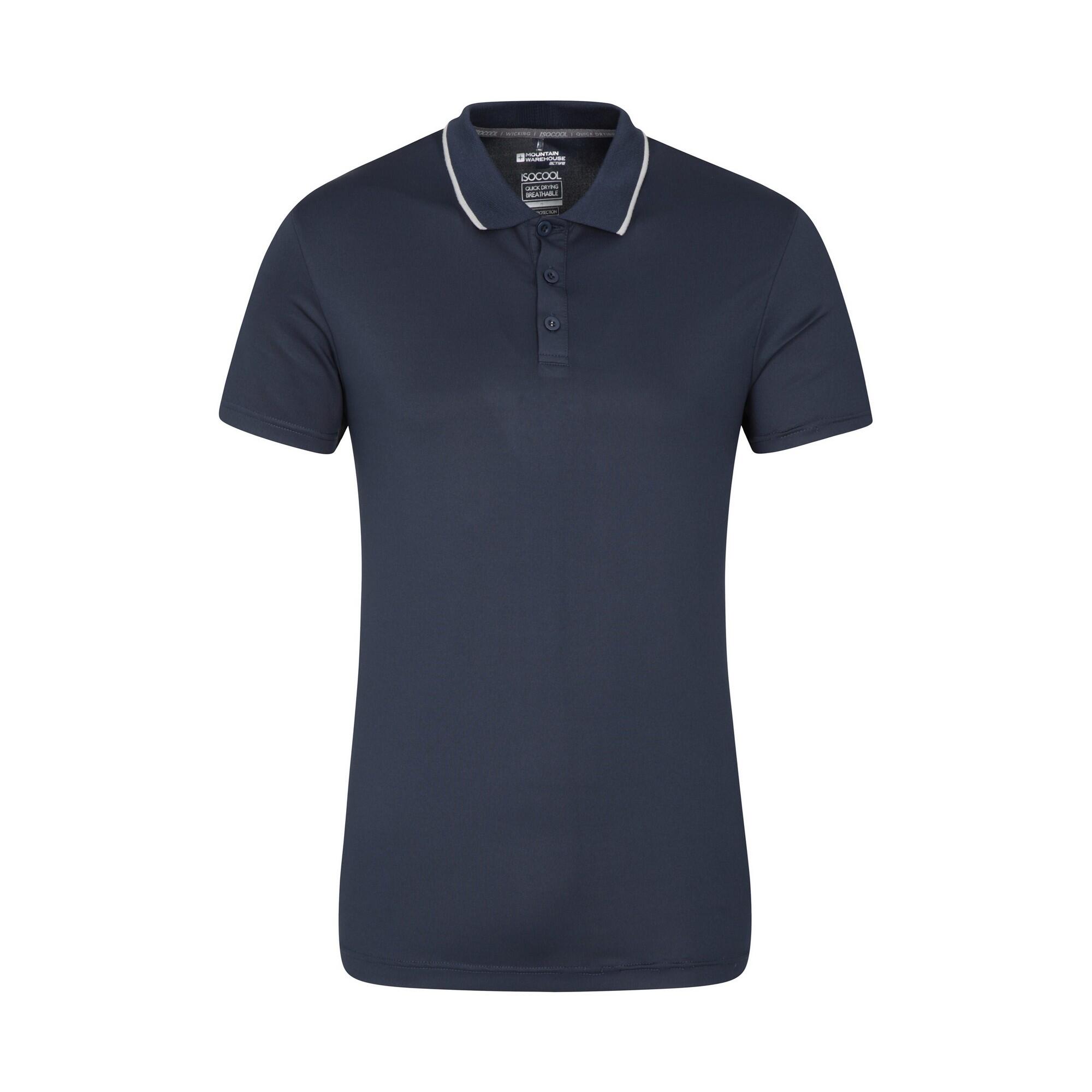 Mountain Warehouse Mens Tournament IsoCool Polo Shirt