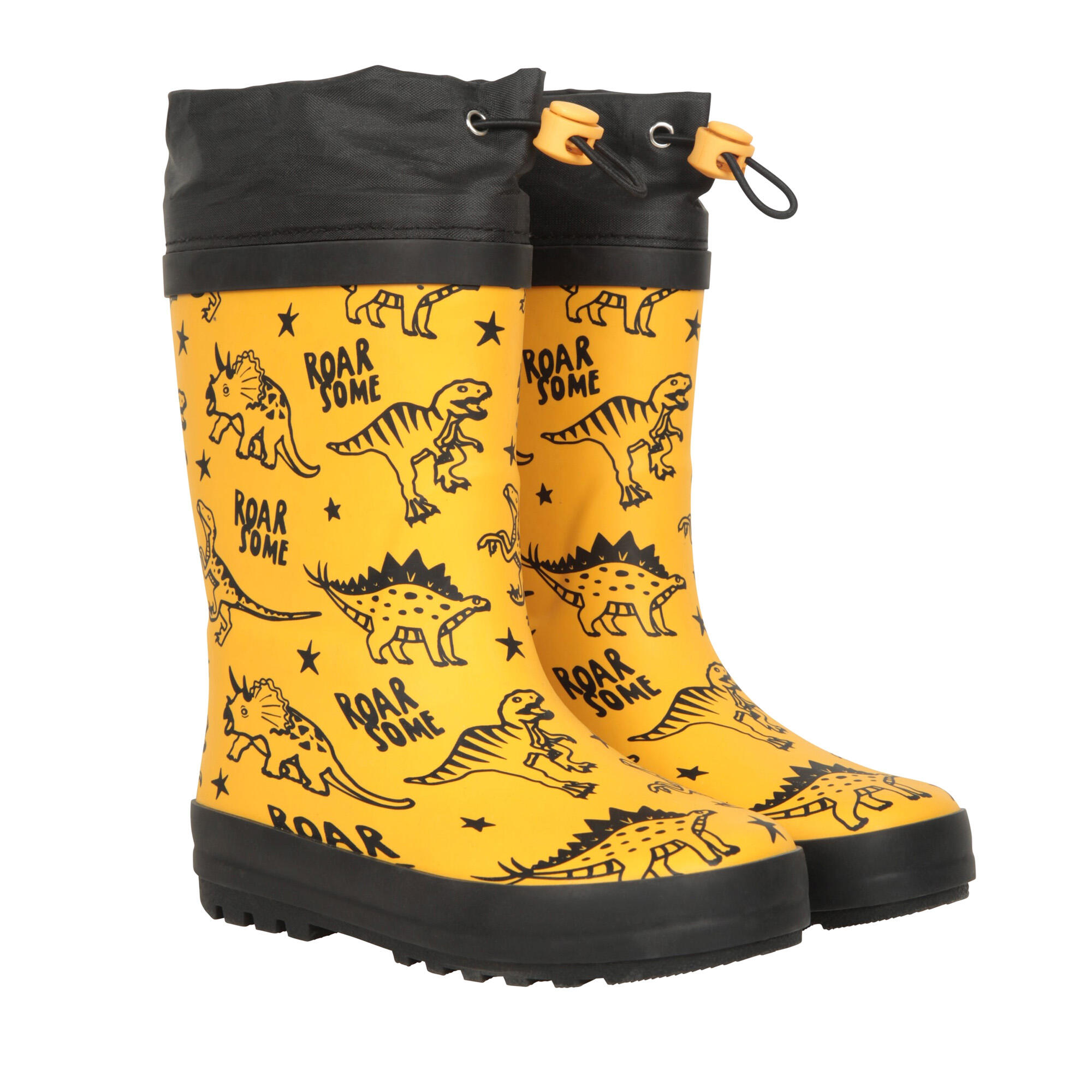 Mountain Warehouse Childrens/Kids II Dinosaur Winter Wellington Boots