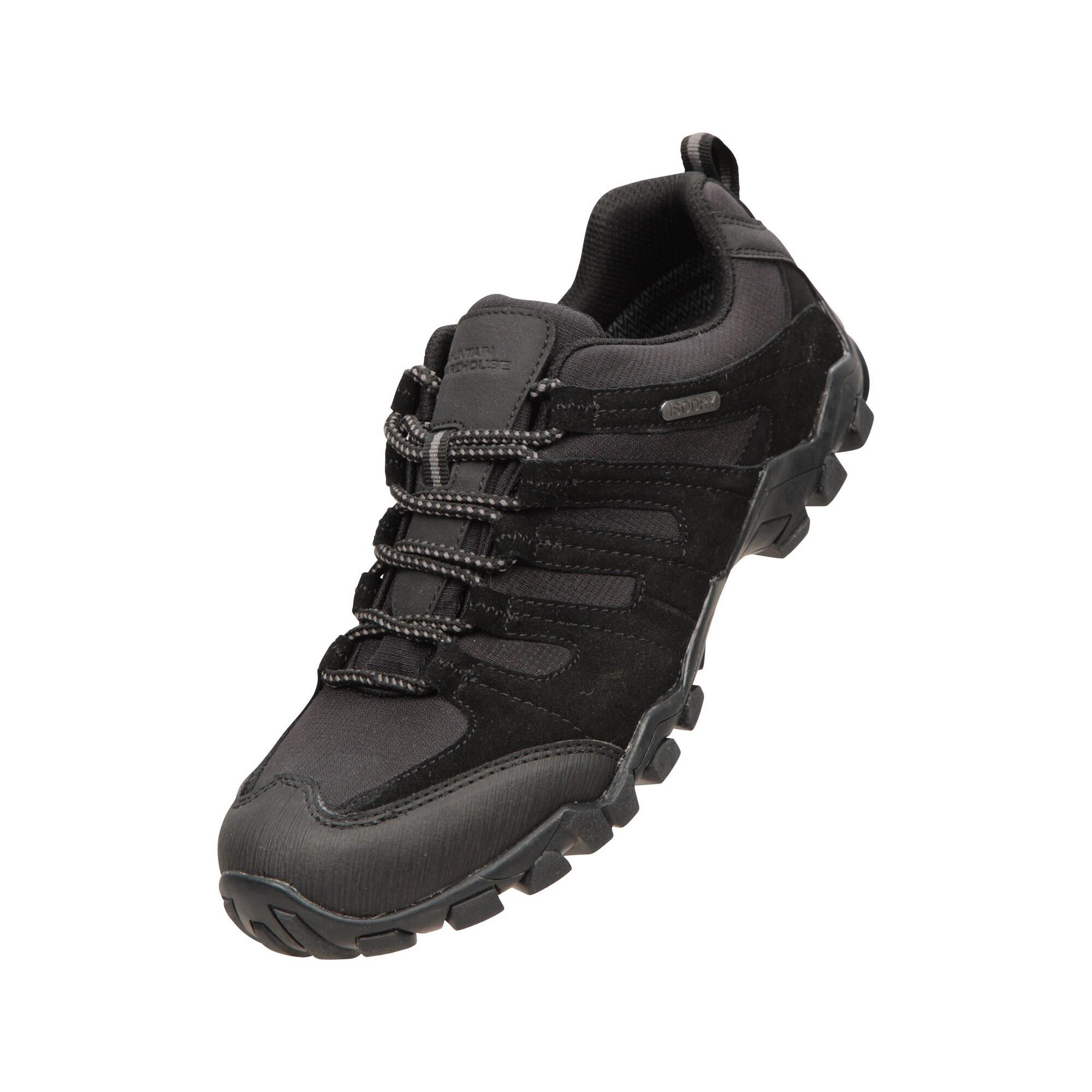 Mountain Warehouse Womens/Ladies Belfour Suede Waterproof Walking Shoes