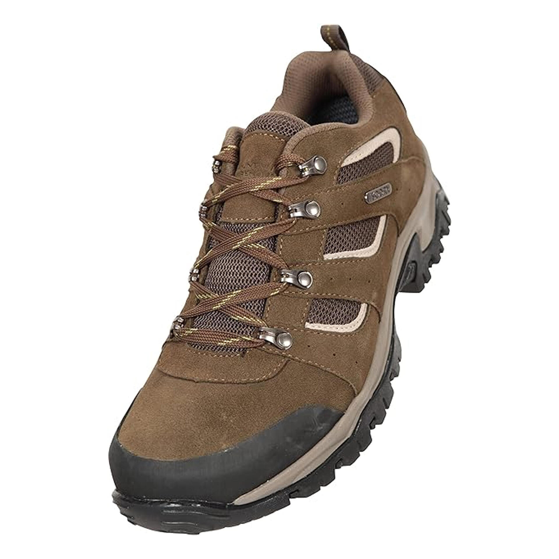 Mountain Warehouse Mens Voyage Suede Waterproof Walking Shoes