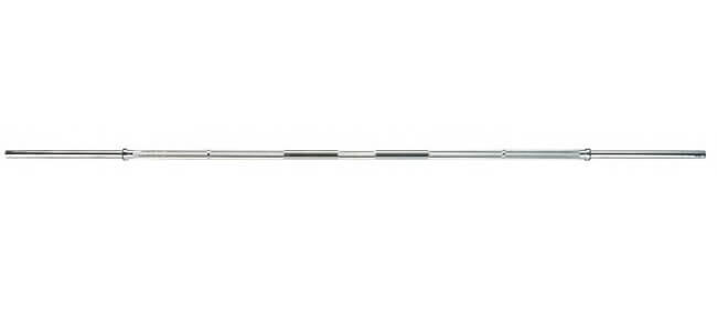 York 7' Barbell Bar Plain with Spring Clip Collars