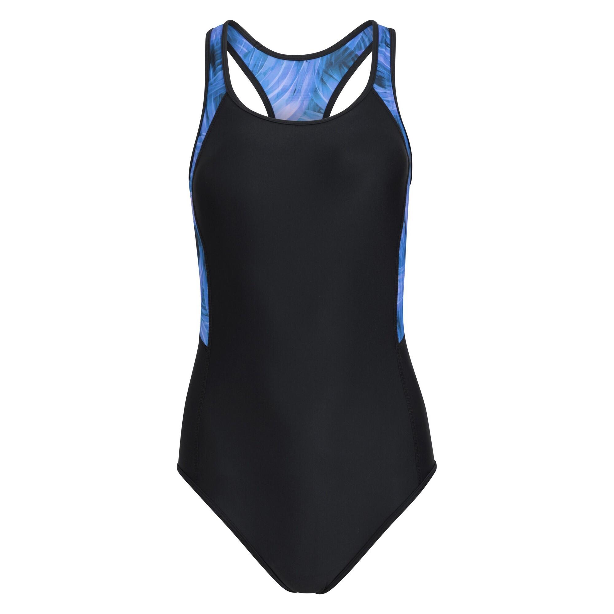 Mountain Warehouse Womens/Ladies Take The Plunge Printed One Piece Swimsuit