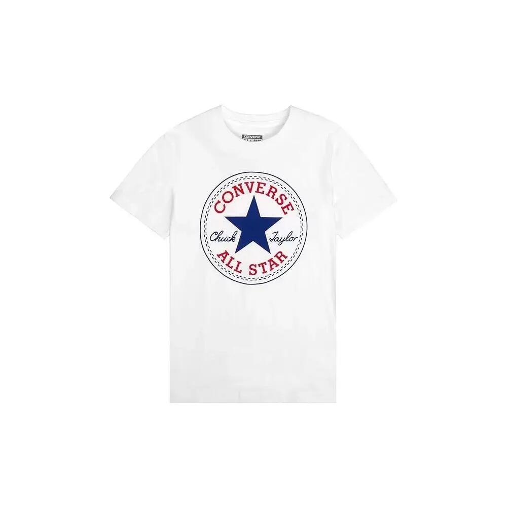 Child's Short Sleeve T-Shirt Converse Chuck Patch