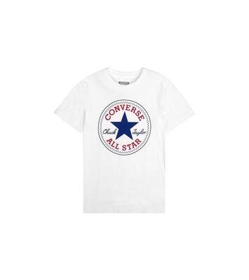 T-shirt met korte mouwen voor kinderen converse chuck patch
