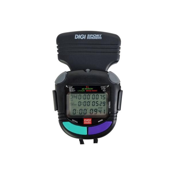 Stopwatch 60 memories + light with clip Digi Sport Instruments DTM60SEL