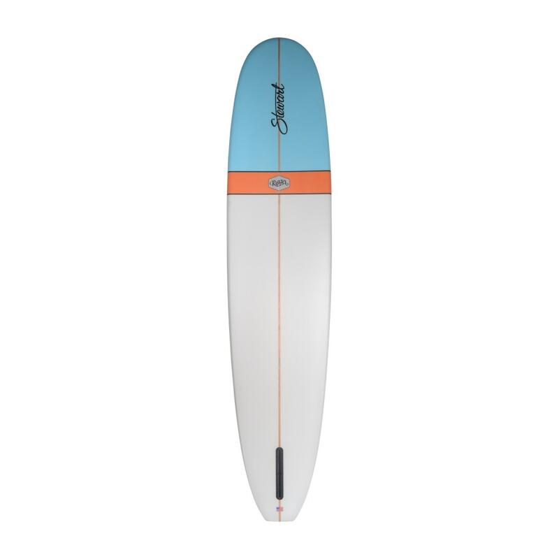 Tablas de surf STEWART - Ripster 9'4 (PU) - Rayas naranjas