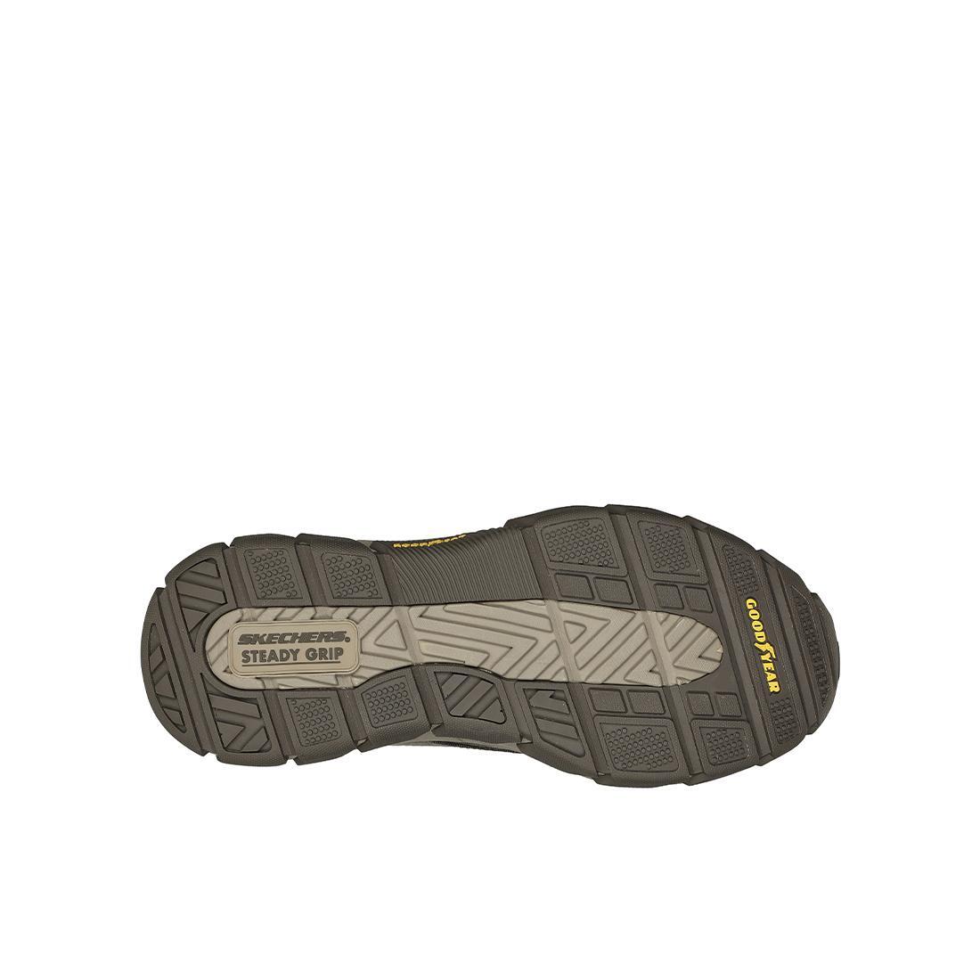 Zapatos Skechers Hombre Respected Marrón 5/5