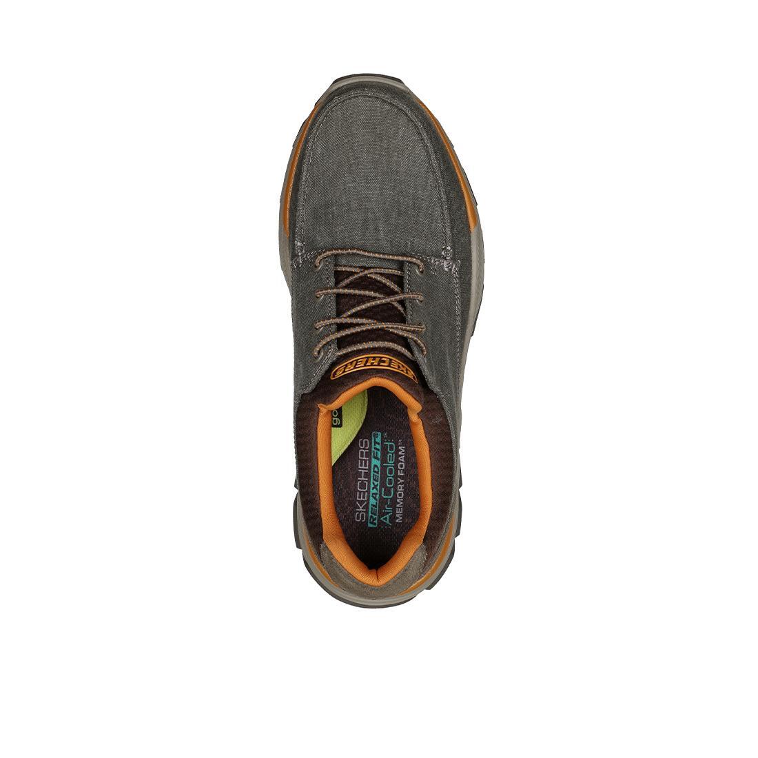Zapatos Skechers Hombre Respected Marrón 4/5