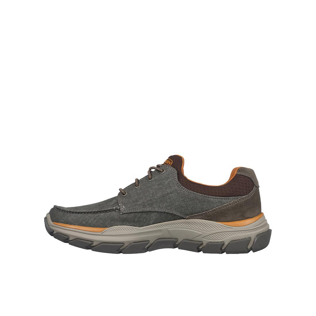 Zapatos Skechers Hombre Respected Marrón 3/5