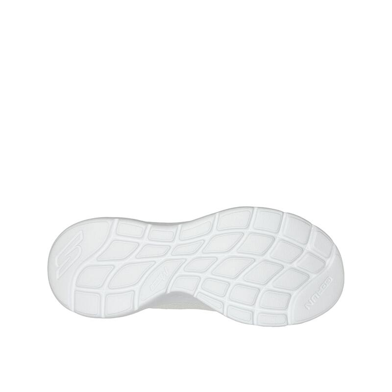 Zapatillas Deportivas Caminar Mujer Skechers 129423_WHT Blancas con Cordones