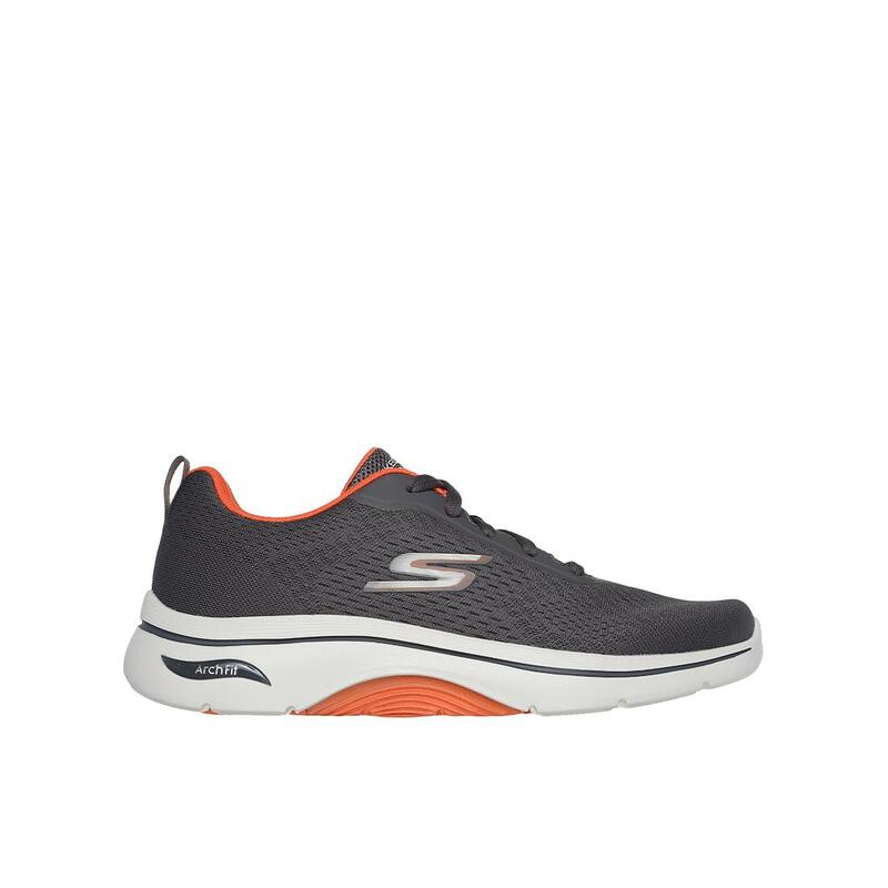 Zapatillas Deportivas Caminar Hombre Skechers 216516_CCOR Grises con Cordones