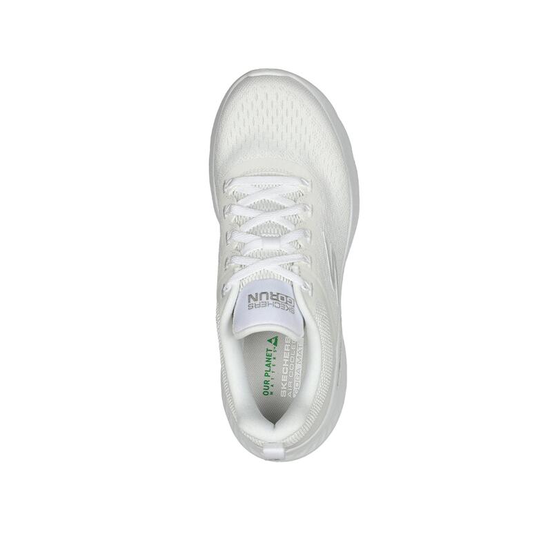 Zapatillas Deportivas Caminar Mujer Skechers 129423_WHT Blancas con Cordones