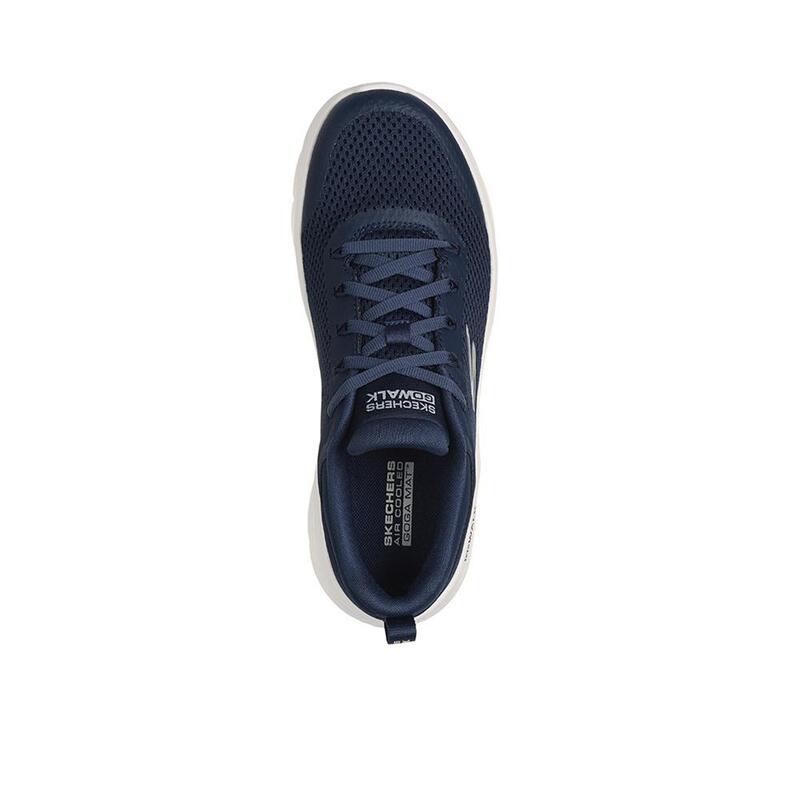 Zapatillas Deportivas Caminar Mujer Skechers 124817_NVW Azul marino con Cordones